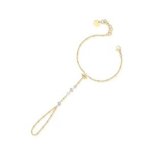 Brosway Gold Chant Bracelet with Finger Chain New with Tags